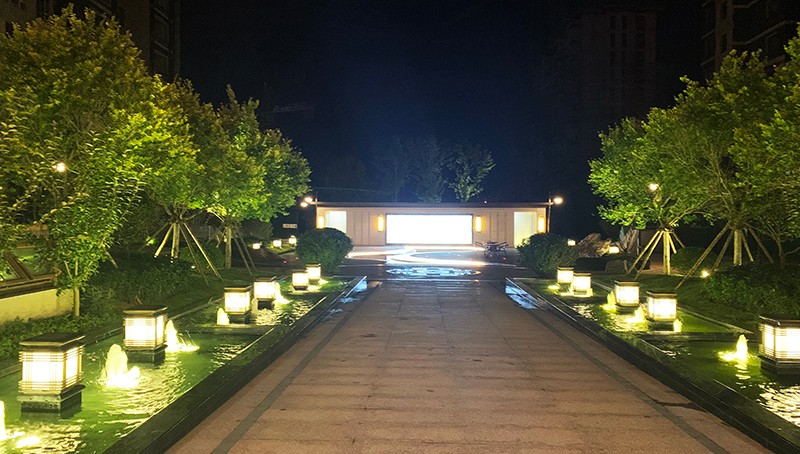 金宜·百福四季營銷中心景觀